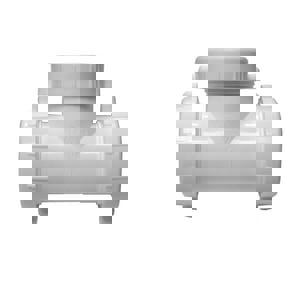 1-1/2 SJ TEE PVC W/ 1-1/4 WSHR